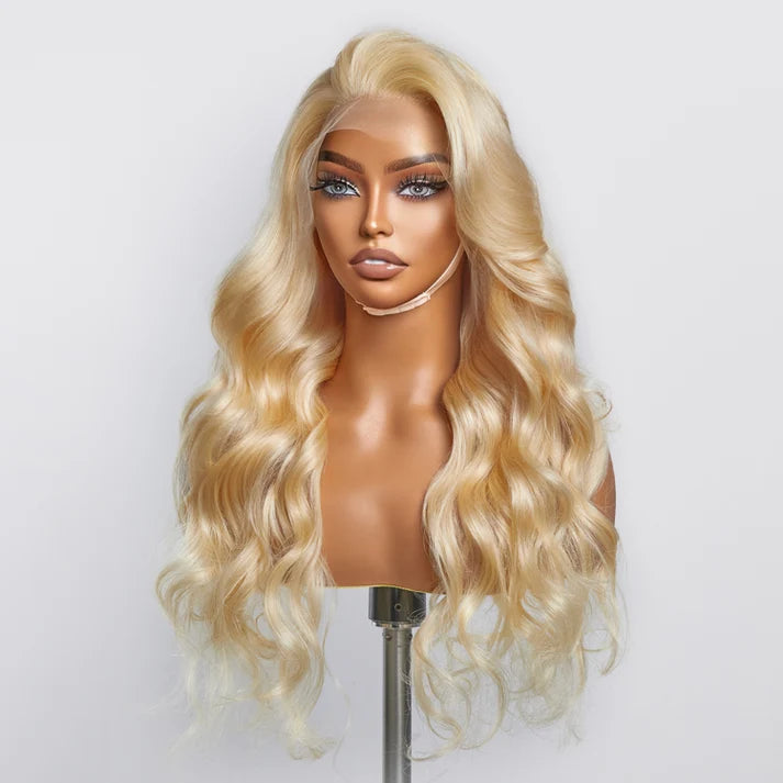 ROYAL 150% Density 13x4 Pre-Plucked Lace Frontal Wig Body Wave #613