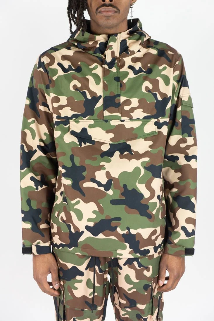 ANORAK JACKET & CARGO STACK PANTS SET